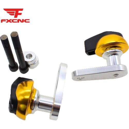 CNC Aluminum Motorcycle Frame Crash Pad Engine Stator Cover Slider Falling Protector Set For Honda CB1000 2004 - 2005