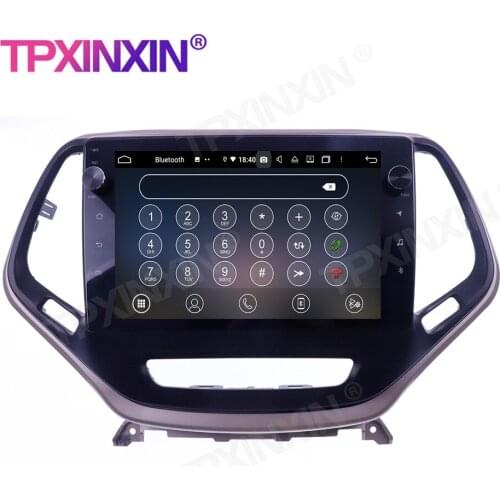 For JEEP Cherokee 2014-2018 Android 10 Radio Wifi Carplay Car GPS Multimedia Player Headunit Audio Radio Navigtion Tape Recorder
