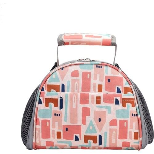 House mummy bag fashionable and simple back milk bag multi functional crossbite bag breast fresh keeping refrigerated handbag