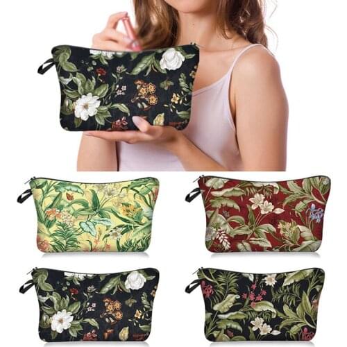 Cosmetic Bag Toiletry Tool Organizer Pouch Washing Bag Polyester Women New Travel Storage Toiletries Organize Cute Cosmetic Bag