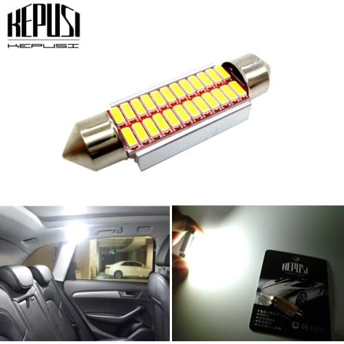 Festoon 31mm 36mm 39mm 42mm LED Bulb C5W C10W Super Bright 4014 SMD Canbus Error Free Auto Interior Doom Lamp Car Styling Light