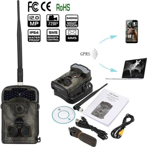 LTL ACORN 5310WMG Hunting Camera MMS Photo Traps GSM GPRS Wild Camera Traps 940NM 12MP HD Infrared Trail Scouting Camcorder