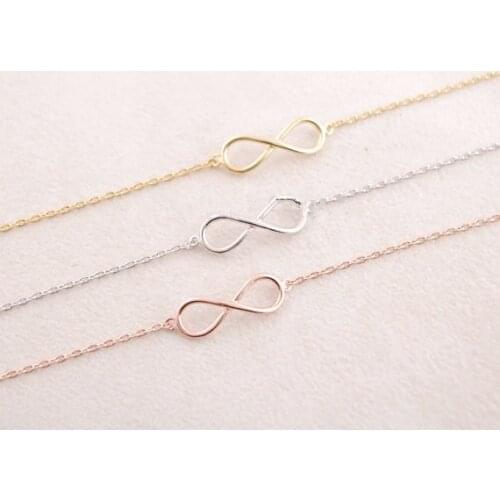 Fashion bracelets Eight infinity bracelets