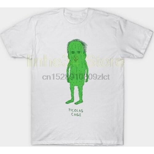 Nicolas Cage 2019 Summer Fashion Men T Shirt Casual Short Sleeve T-Shirt Mens Clothes Trend Casual Fit Hip-Hop Top Tees cmt