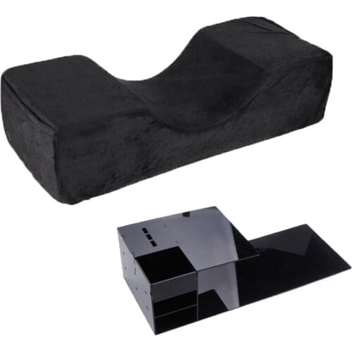 Eyelash Extension Pillow Shelf Set Professional Neck Support Grafting Eyelash Cushion Organizer for Eyelash Extension CNIM Hot