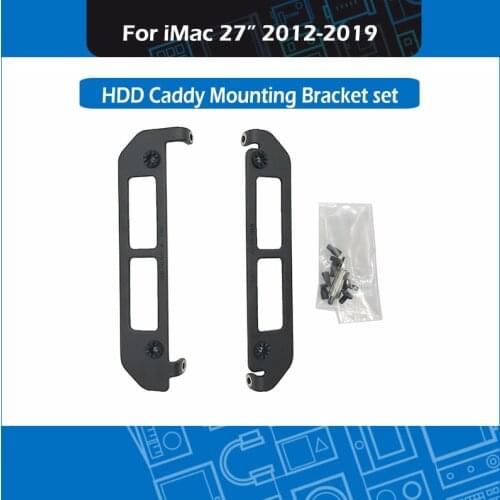 New A1419 HDD Hard Drive Caddy Mounting Bracket Set 806-00317-A 806-00318-A For iMac 27" A1419 A2115 with Screws 2012-2019