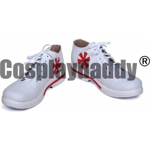 Persona 5 Shujin Academy Ryuji Sakamoto Normal Version White Cosplay Shoes S008