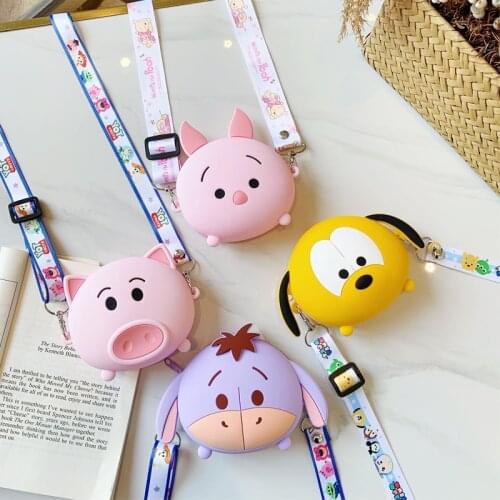 Korean Style Cute Cartoon Anime Shoulder Bag Luxury Handbags Women Bags Designer Girls Silica Gel Clutch Purse Ladies Hand Bags