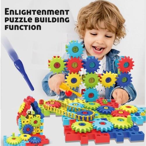 Drilling Screw 3D Creative Puzzle Toy for Children Building Bricks Kids DIY Drill Set Educational Toy