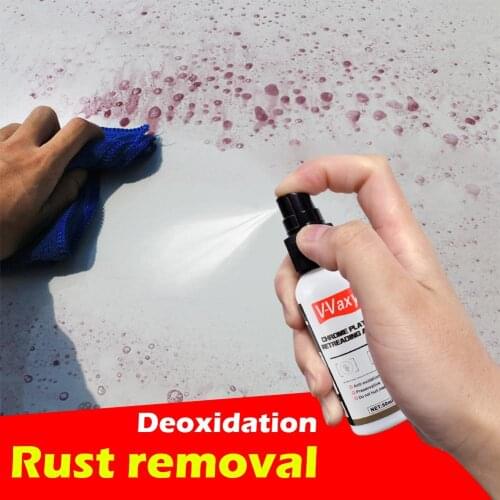 V-Vaxy Chrome Plate Retreading Agent Repair the Oxidation and Aging of Automotive Chrome Plat Car Logo Rust Removal Cleaner