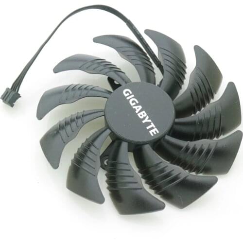 PLD09210S12HH DC12V 0.40A 85mm 40*40*40mm VGA Fan For Gigabyte GTX 1080 Mini ITX 8G Graphics Card Cooling Fan 4Pin