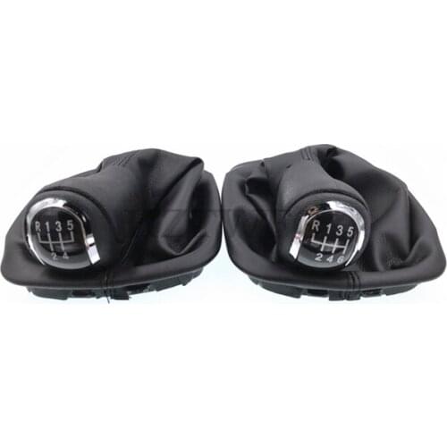 High Quality 5 6 Speed For Skoda Superb 2008-2013 Car Gear Shift Knob With Black Boot