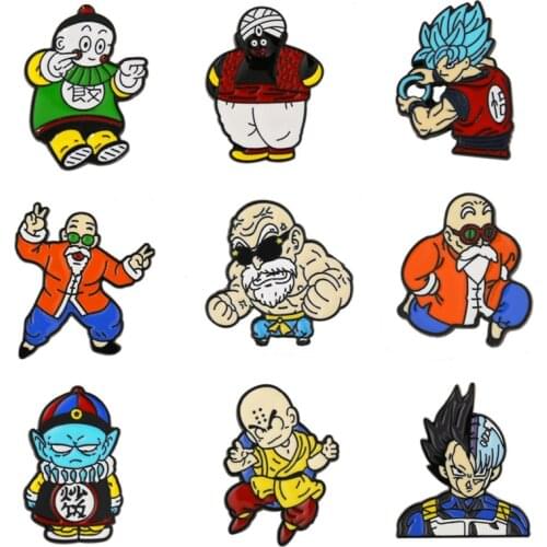 Cartoons Avatar Lapel Pins Anime Badges Enamel Brooches For Women Cute Hijab Pins Metal Decorative Badges Brooches On Backpack