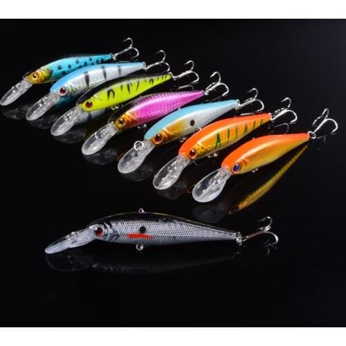 1pcs 10cm 9g Isca Hard Minnow Fishing Lure Topwater Floating Wobblers Crankbait Bass Artificial Baits Crankbait Carp Lures Pesca