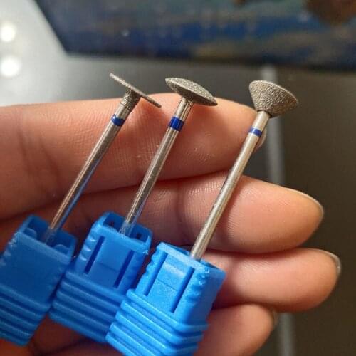 1Pcs 3 Size Nail Original Diamond Grinding Head Electric Nail Drill Bit Dead Skin Dedicated Rapid Removal Diamond Bit