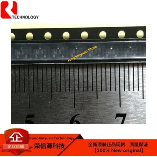 100 pcs/lot S9015 MMBT9015LT1G MMBT9015 9015 Marking: M6 SOT-23 PNP Silicon Transistor 100% New original