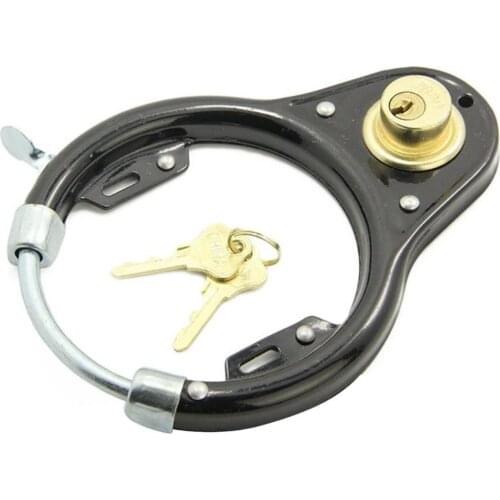 50% Hot Sale Bicycle U Shape Bike Cycle Wheel Scooter Motorbike Security Lock with 2 Keys Cycling Equipment