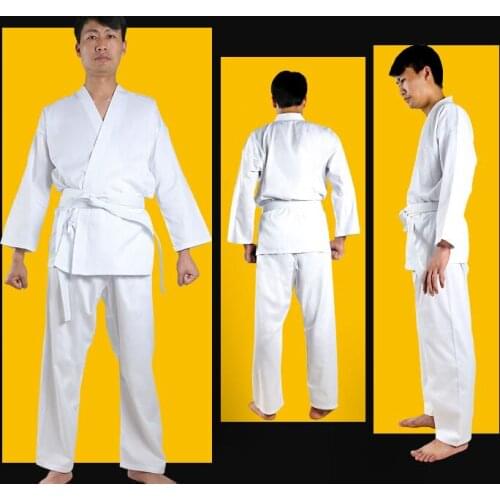 Karate Uniform Training Suit Karate Performance Breathable Clothing Student Children And Adult Clothes Equipment