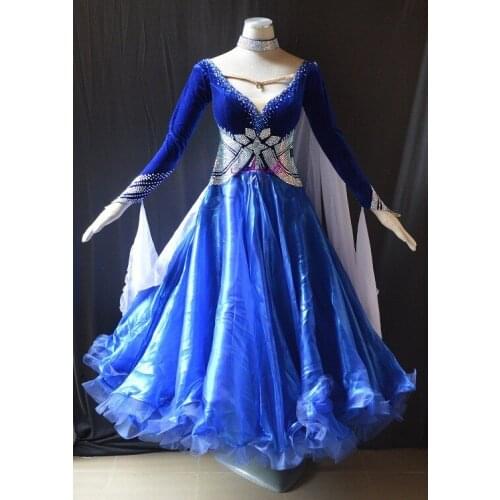 KAKA DANCE B1549,New Ballroom Standard Dance Dress,Waltz Ballroom Competition Dress,Girls Ballroom Dance Competition Dresses