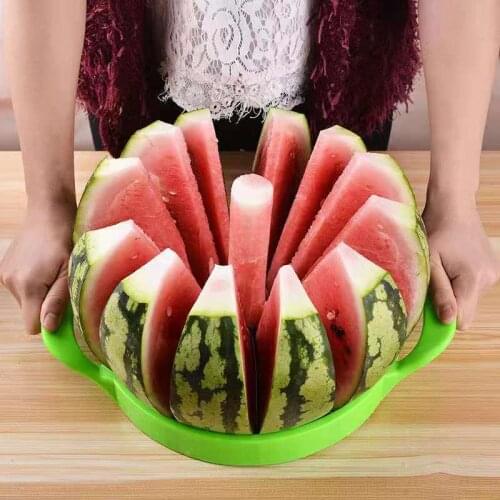 Multifunctional Steel Watermelon Slicer Cutter Fruit Melon Divider Cutting Tool Artifact Kitchen Convenient Accessories Gadgets