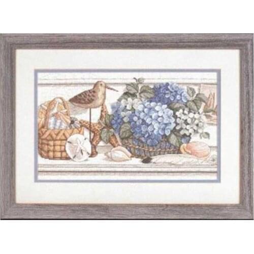 Still life with flowers and specimens counted 11 14 18CT DIY Cross Stitch Sets wholesale Cross-stitch Kits Embroidery Needlework