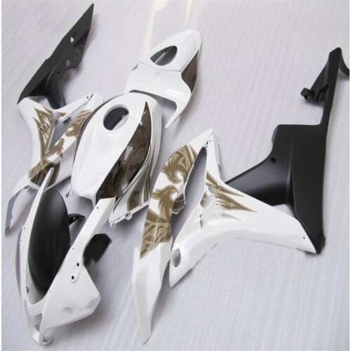 OEM_Quality Injection Fairing kit for HONDA CBR 600RR 2007 2008 F5 07 08 CBR600RR 07 08 white fairing set + #776SS OEM_Quality