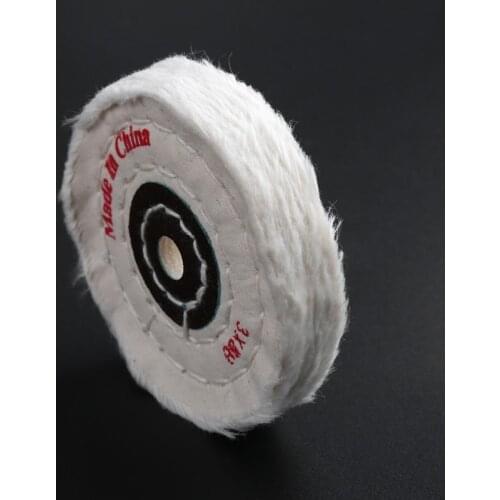 3'' Cloth Buffing Polishing Wheel Buffer Polish Jewelry Grinder Pad Handcraft