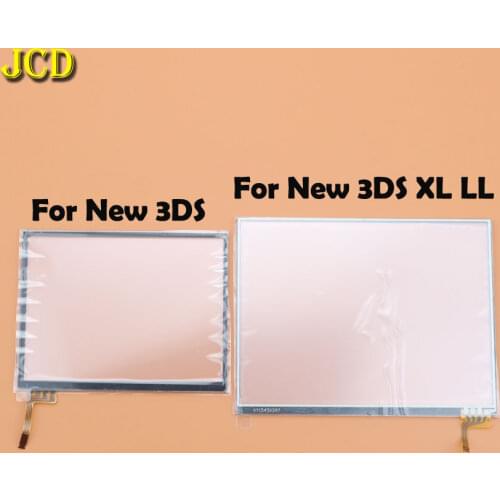 JCD 1Pcs Touch Screen Panel Display Digitizer Glass For Nintend New 3DS XL LL Console Game Touch Screen Replacement