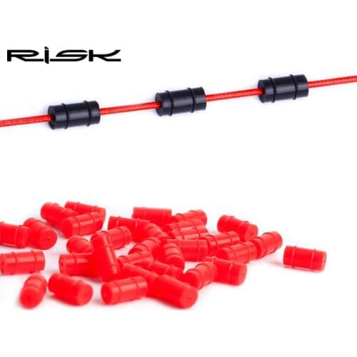 RISK Bicycle Brake Cable Silicone Ring Shifting Inner Cable Octagonal O-ring for Road Mountain Bike Inner Pipe Housing