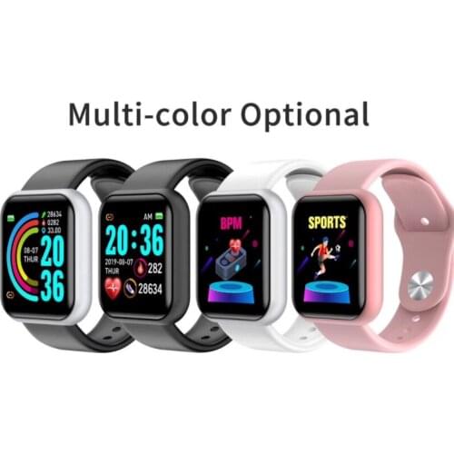 2020 Smart Watch for Men Women Blood Pressure Heart Rate Waterproof Tracker Sport Clock Watch Smart For Android IOS