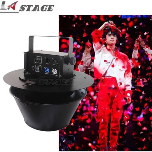 Wedding Confetti Cannon Machine Wedding Machine Confetti Machine for Party LED Club Light