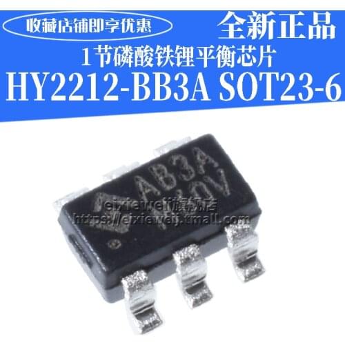 10PCS/LOT HY2212-BB3A SOT23-6 AB3A HY2212 new original in stock