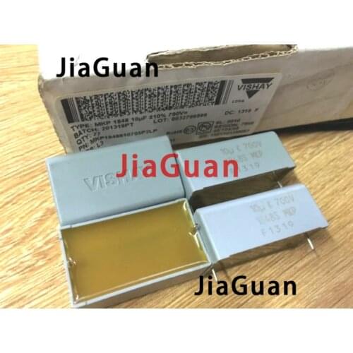 2PCS VISHAY MKP1848 10uF/700V 10% film capacitor 106/700V HiFi audio MKP 1848 10U 106 700V metallized polypropylene