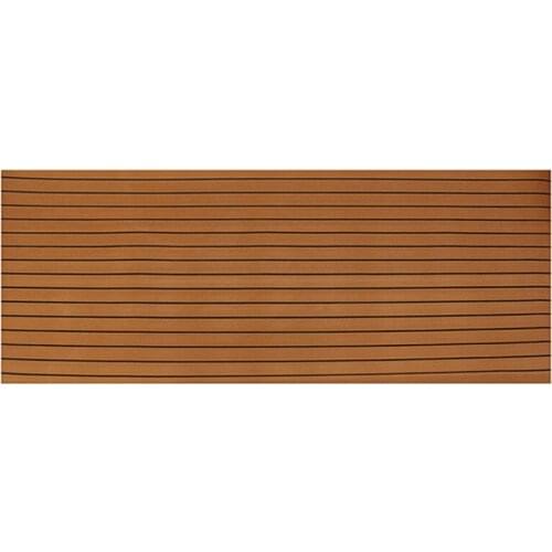 240cm x 90cm x 5mm EVA Foam Teak Sheet Boat Yacht Synthetic Teak Decking With Glue New