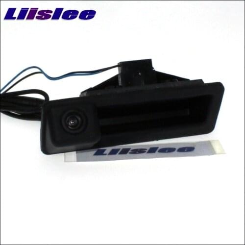 LiisLee Car Rear View Camera Instead of Original Factory Trunk Handle For BMW 3 M3 E90 E91 E92 E93 5 M5 E60 E61 X1 X3 X5 X6 Rear
