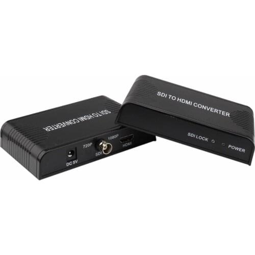 Mini SDI to HDMI Converter Box HDMI Adapter Full HD 1080P Support SD / HD-SDI / 3G-SDI Signals Showing on HDMI Display