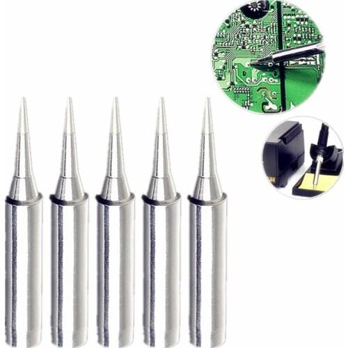 5PCS Lead Free Replacement Soldering Tool Solder Iron Tips Head 900m-T-I 936/937 H02