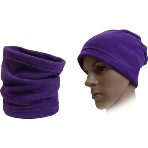 Unisex Multifunction Beanie Hat Cycling Snood Scarf Thermal Fleece Scarf Snood Neck Warmer cover Winter Spring Outdoor