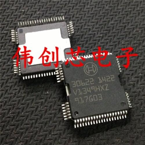 NEW 5PCS/LOT 30622 QFP64 Car ic Car Body computer ECU chip For diesel computer board power drive chip