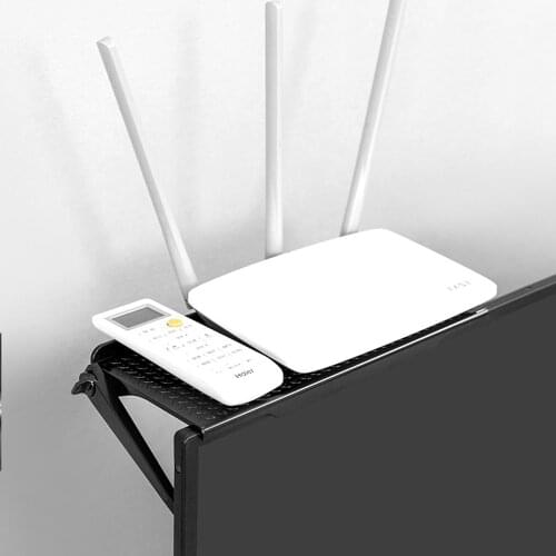 Adjustable Router Bracket TV Top Screen Shelf Computer Wifi Storage Case Player Stand Organizer Holder Home Office Storage Rack