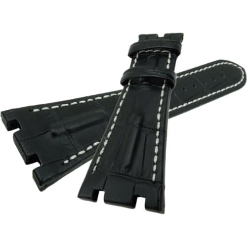 28mm Handmade Genuine Leather Wacth Strap Band for AP for Piguet Replacement Watchband And Tool