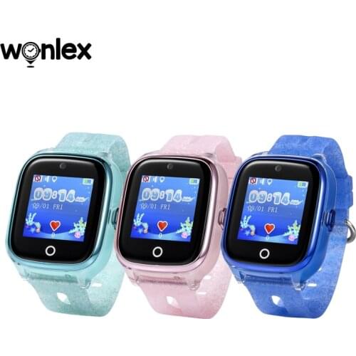Wonlex Smart-Watches Baby Anti-Lost Location-Finder 2G GPS WIFI Camera Watch KT01 Alarm Clock Kids Pedometer Android Smartwatch