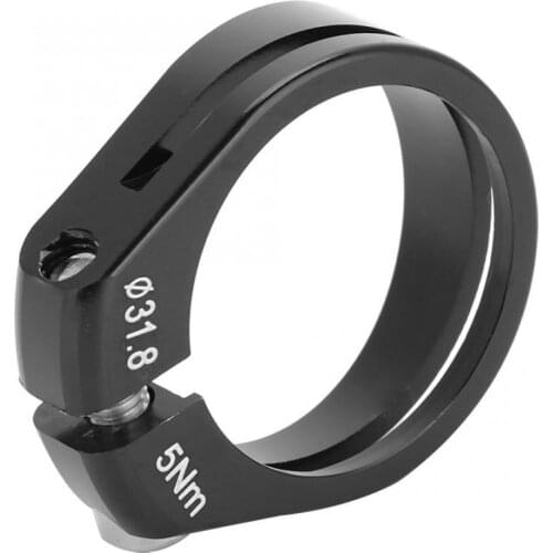 Bike Seatpost Clamp CNC Aluminum Alloy Bike Seat Tube Clip Bicycle Seatpost Clip Bicycle Accessories 31.8mm/34.9mm