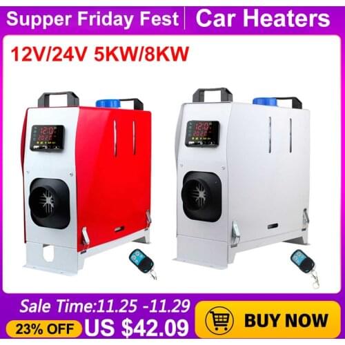 2021 Car Heater 12V 8KW Universal All In One Diesel Fuel Air Parking Heater LCD Monitor For Trucks/Motor-home/Boats/Camper Van