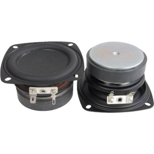 2 x 3 Inch 8 Ohm 15W Woofer Audio Speaker Mid-Woofer Multimedia Speaker Rubber Large R Side Bluetooth Speaker