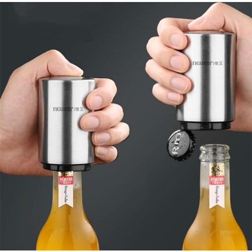 304 Stainless Steel Adjustable Beer Bottle Cap Opener Lids off Jar Opener Opener Can Opener Red Wine Kitchen Gadget Tools