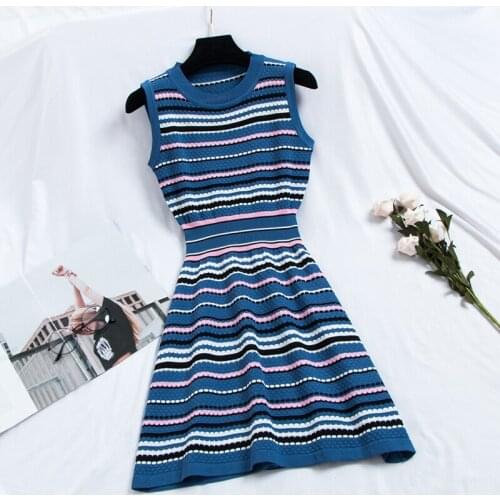 Летние платья в полоску ASRQXJM China At AliExpress