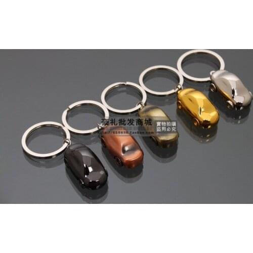 FREE SHIPPING BY DHL 200pcs/lot 2015 Newest 3D Zinc Alloy German Car Model Keychains Metal Car Keyrings for Gifts