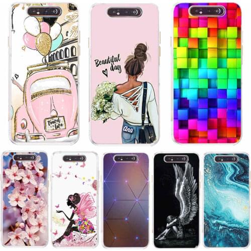 For Samsung Galaxy A80 Case Silicone Soft TPU Phone Case For Samsung A80 2019 Galaxy A 80 A805F A805 SM-A805F Cover Coque