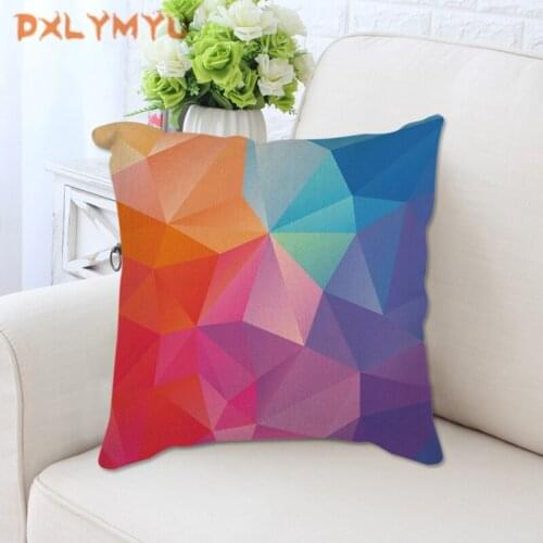 Decorative Geometric Print Pillow Covers Throw Pillow Case Square Cushion Covers Outdoor Sofa Home